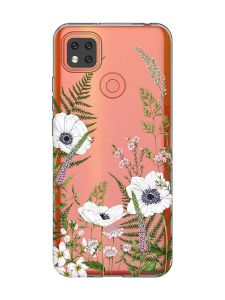 Прозорий чохол для Xiaomi Redmi 9C/10A :: Квіти польові (принт 363)