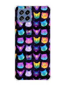 Чохол з потовщеними кутами на Samsung Galaxy M53 (M536) 5G :: Котики Фон (принт 362)