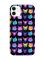 Матовий чохол з рожевими боками на iPhone 11 (6.1) :: Котики Фон (принт 362)