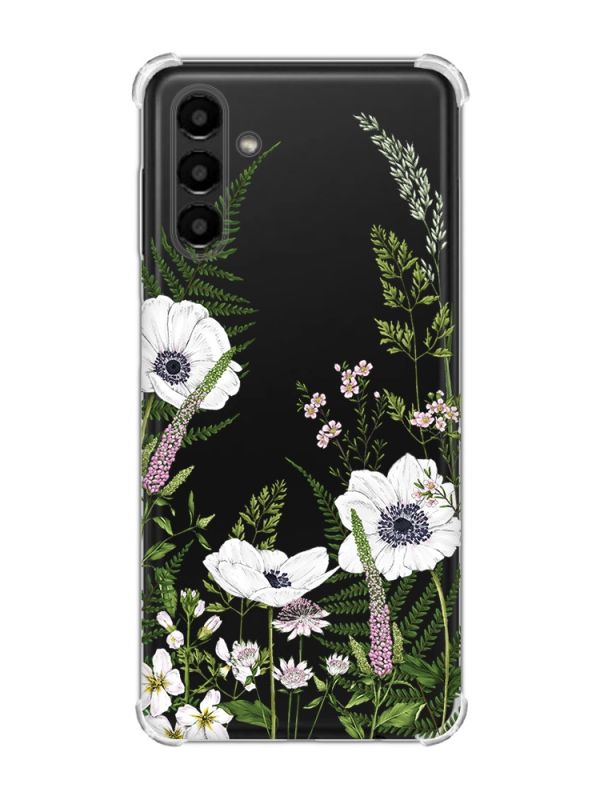 Чохол із потовщеними кутами на Samsung Galaxy A04s/A13 5G :: Квіти польові (принт 363)