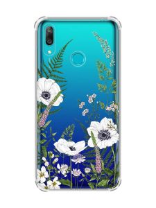 Чохол з потовщеними кутами Huawei Y7 2019/Y7 prime 2019 :: Квіти польові (принт 363)