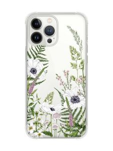 Чохол із потовщеними кутами на iPhone 14 Pro Max :: Квіти польові (принт 363)