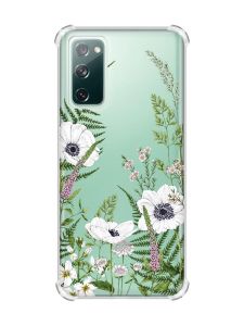 Чохол з потовщеними кутами на Samsung Galaxy S20 FE :: Квіти польові (принт 363)