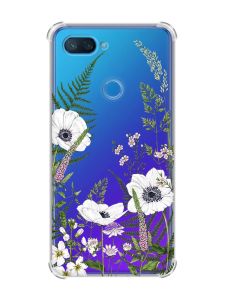 Чохол із потовщеними кутами на Xiaomi Mi 8 Lite :: Квіти польові (принт 363)