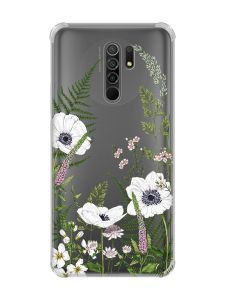 Чохол з потовщеними кутами на Xiaomi Redmi 9 :: Квіти польові (принт 363)