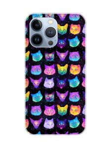 Магнітний чохол на iPhone 13 Pro (6.1) із підтримкою MagSafe :: Котики Фон (принт 362)