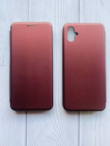 Чохол-книжка для Samsung Galaxy A05 (A055) Бордовий