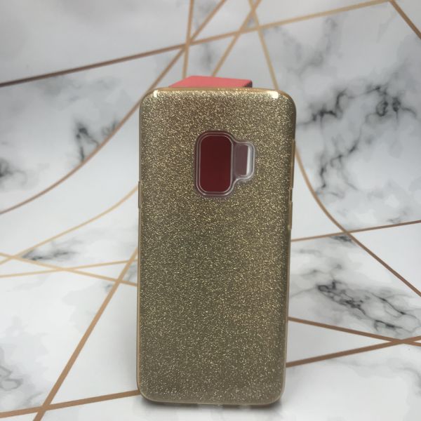 Силіконовий чохол Shine Silicone Case на Samsung Galaxy S9 ::Золотий