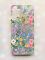 Чохол з плаваючими блискітками Samsung Galaxy A32 Срібний :: Квітковий фон (принт 369)