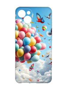 Чохол із захистом камер на iPhone 15 Plus :: Повітряні кульки (принт 365)
