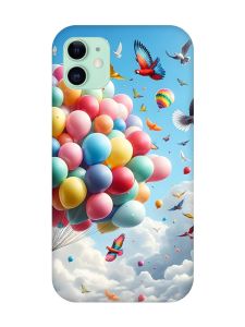 Чохол на iPhone 11 (6,1) :: Повітряні кульки (принт 365)