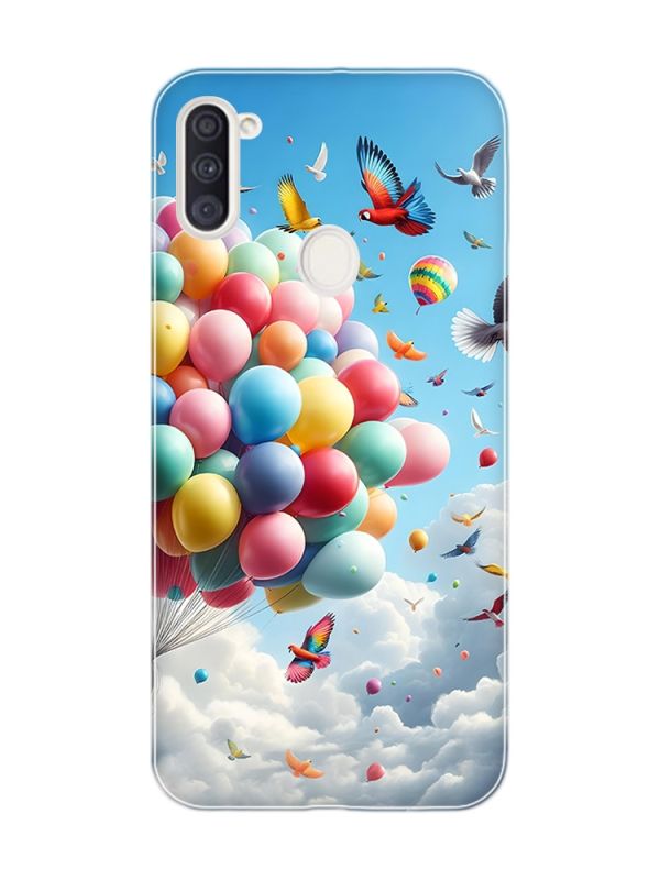 Чохол на Samsung Galaxy A11 :: Повітряні кульки (принт 365)