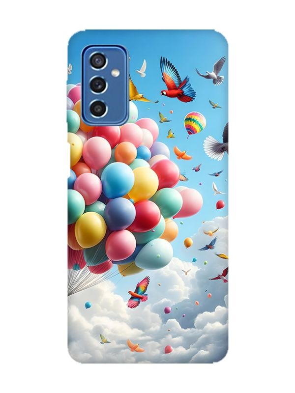 Чохол на Samsung Galaxy M52 :: Повітряні кульки (принт 365)