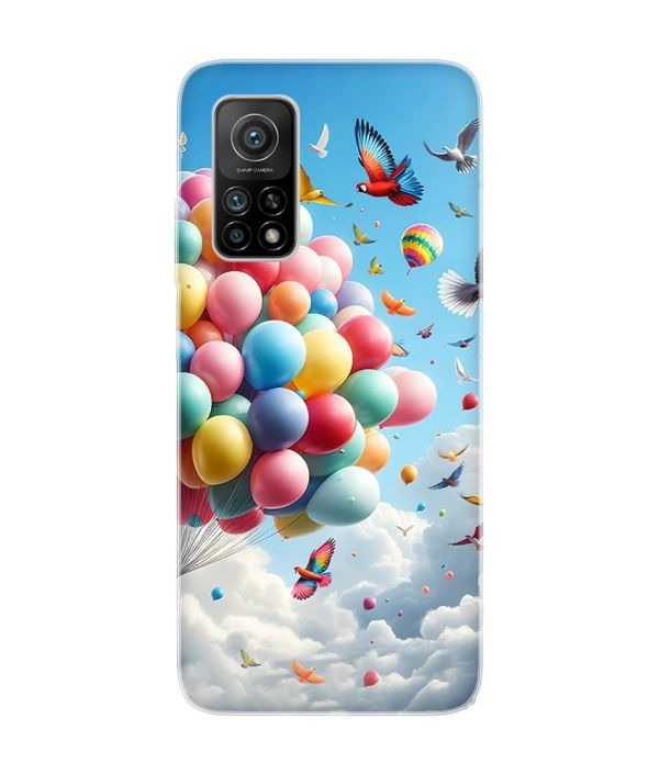 Чохол на Xiaomi Mi 10T/Mi 10T Pro :: Повітряні кульки (принт 365)