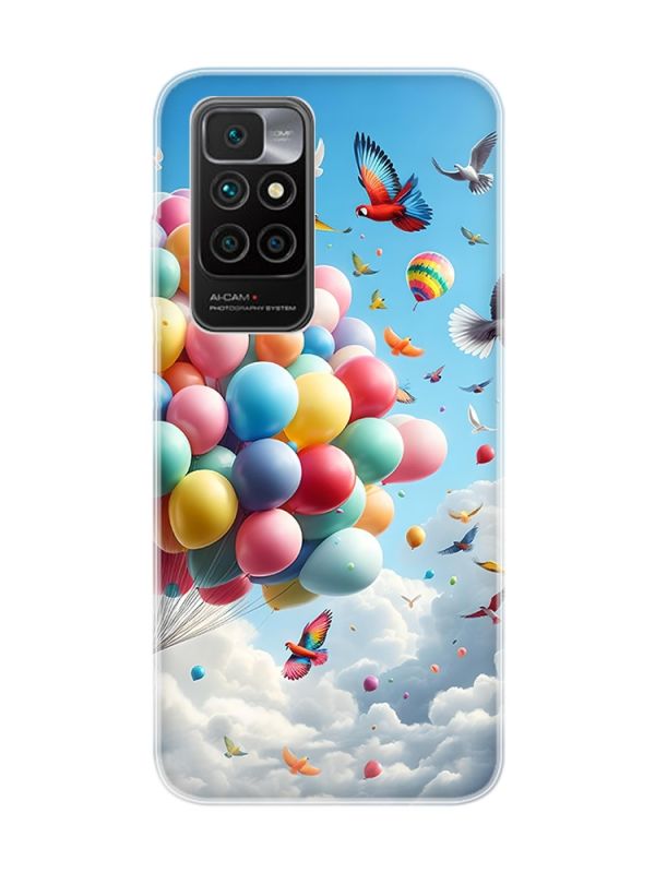 Чохол на Xiaomi Redmi 10/10 (2022) :: Повітряні кульки (принт 365)