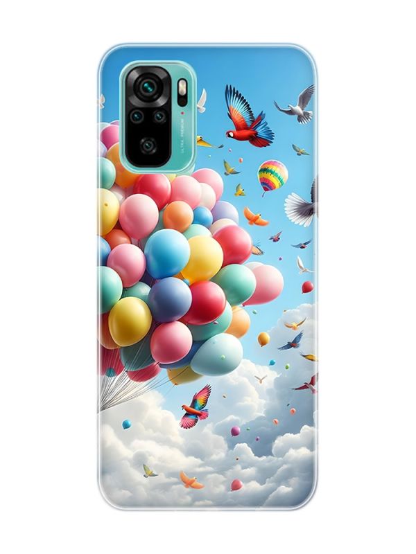 Чохол на Xiaomi Redmi Note 10 / Note 10s  :: Повітряні кульки (принт 365)