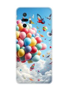 Чохол на Xiaomi Redmi Note 10 Pro / 10 Pro Max :: Повітряні кульки (принт 365)