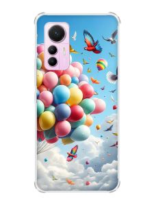 Чохол з потовщеними кутами на Xiaomi 12 Lite :: Повітряні кульки (принт 365)