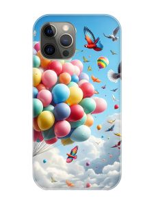 Магнітний чохол на iPhone 12 Pro Max із підтримкою MagSafe :: Повітряні кульки (принт 365)