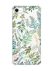 Чохол з потовщеними кутами на iPhone 7/ 7s/ 8/ 8s :: Рослинний фон (принт 377)