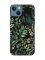 Матовий чорний чохол на Apple iPhone 13 :: Рослинний фон (принт 377)
