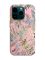 Матовий рожевий чохол на Apple iPhone 14 Pro :: Рослинний фон (принт 377)