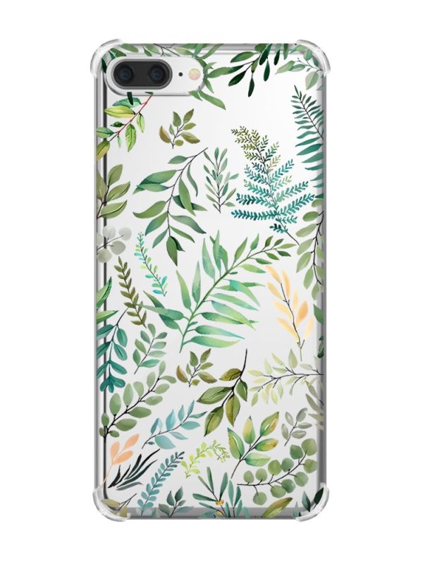 Чохол з потовщеними кутами на iPhone 7 Plus/ 8 Plus :: Рослинний фон (принт 377)