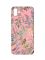 Матовий рожевий чохол на Samsung Galaxy A04 :: Рослинний фон (принт 377)