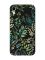 Матовий чорний чохол на Apple iPhone XR :: Рослинний фон (принт 377)