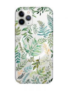 Магнітний чохол на iPhone 11 Pro Max із підтримкою MagSafe :: Рослинний фон (принт 377)