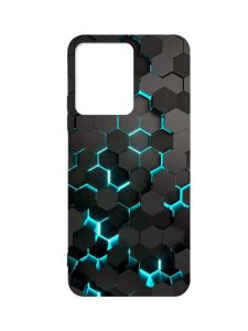 Матовий чохол з чорними боками на Xiaomi Redmi Note 12 :: Соти 3D (принт 357)