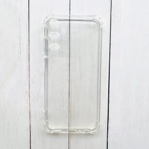 Прозорий силіконовий чохол з потовщеними кутами на Samsung Galaxy A25 (A256)