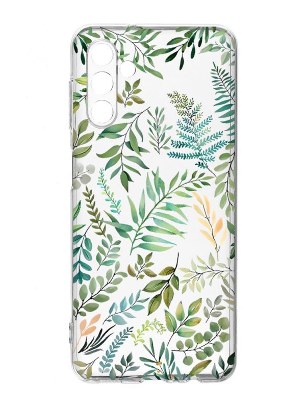 Прозорий чохол на Samsung Galaxy A54 5G / A546 :: Рослинний фон (принт 377)