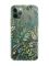 Прозорий чохол на iPhone 12 / 12 Pro :: Рослинний фон (принт 377)