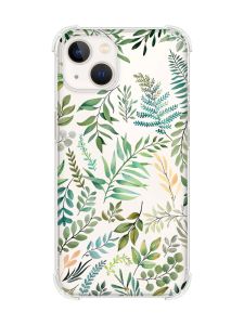 Чохол із потовщеними кутами на iPhone 14 Plus :: Рослинний фон (принт 377)