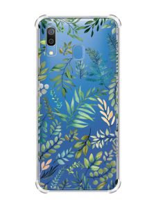 Чохол з потовщеними кутами на Samsung Galaxy A30 (2019)/A20 (2019) :: Рослинний фон (принт 377)