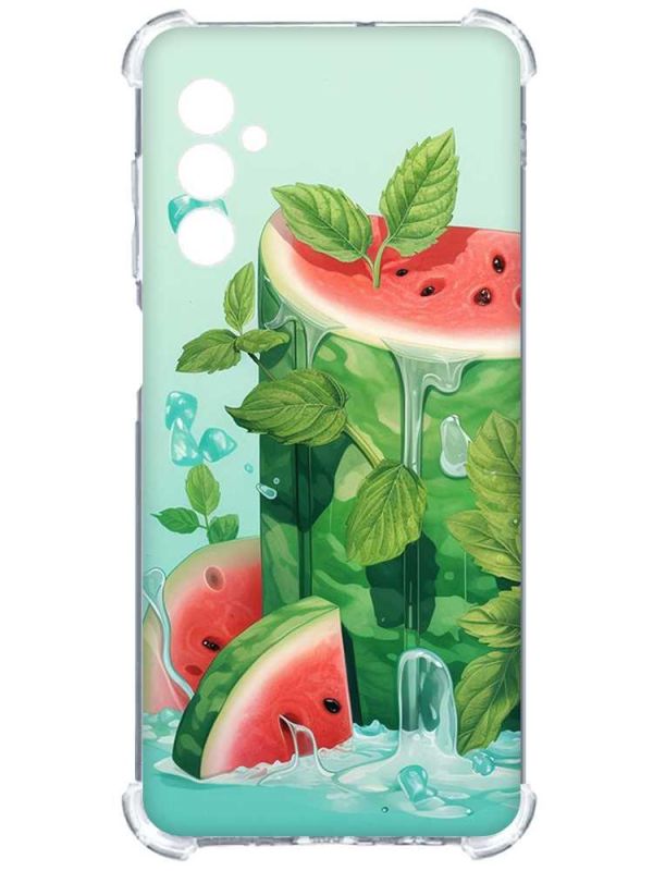 Чохол з потовщеними кутами на Samsung Galaxy A25 (A256) :: Кавуновий айсберг (принт 339)