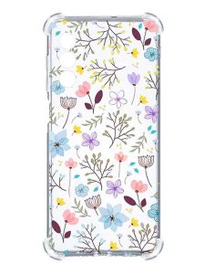 Чохол з потовщеними кутами на Samsung Galaxy A25 (A256) :: Квітковий фон (принт 267)