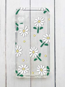 Чохол з потовщеними кутами на Samsung Galaxy A25 (A256) :: Ромашки (принт 368)