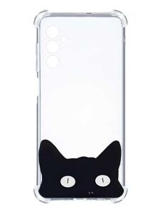 Чохол з потовщеними кутами на Samsung Galaxy M14 :: Котик (принт 119)