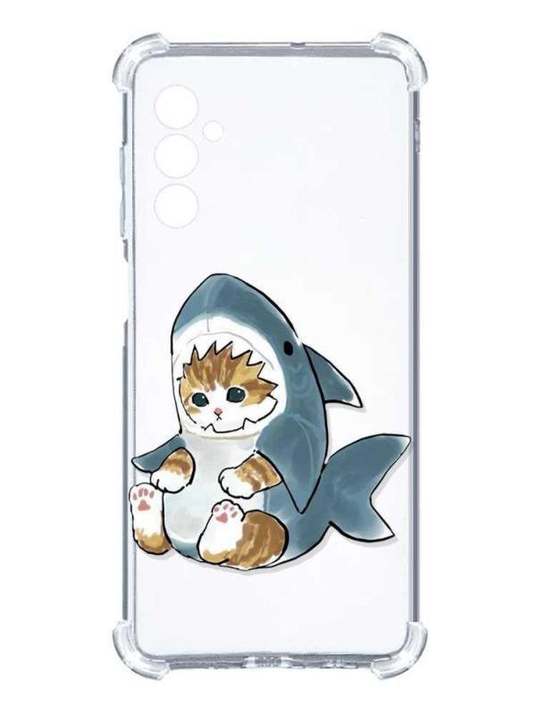 Чохол з потовщеними кутами на Samsung Galaxy M14 :: Кошеня (принт 120)