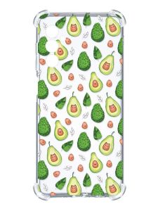 Чохол з потовщеними кутами на Samsung Galaxy M14 :: Авокадо з котиками (принт 301)