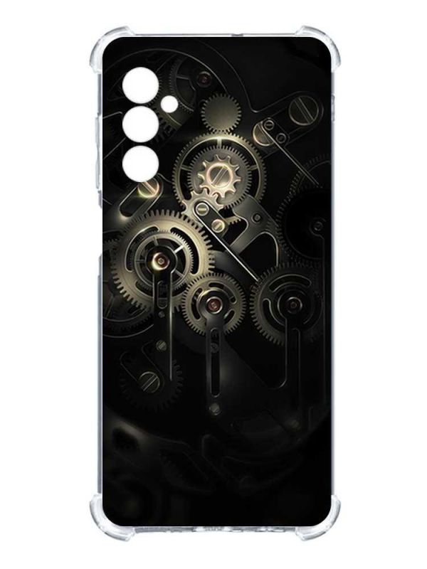 Чохол з потовщеними кутами на Samsung Galaxy M14 :: Механізм (принт 238)