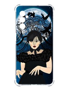 Чохол з потовщеними кутами на Samsung Galaxy M14 :: Танець. Венздей (принт 212)