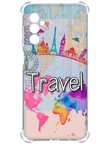 Чохол з потовщеними кутами на Samsung Galaxy M14 :: Подорож. Travel (принт 321)