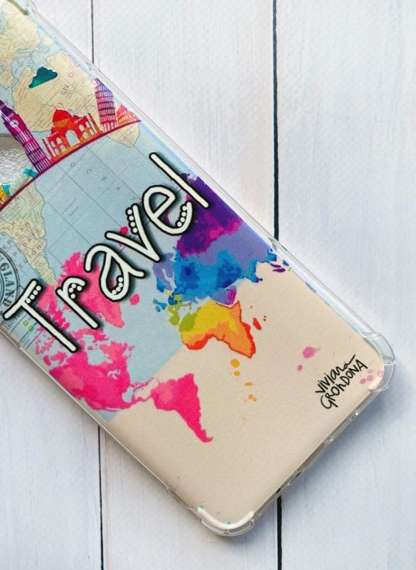 Чохол з потовщеними кутами на Samsung Galaxy M14 :: Подорож. Travel (принт 321)
