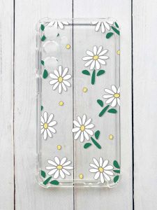 Чохол з потовщеними кутами на Samsung Galaxy A14 5G :: Ромашки (принт 368)