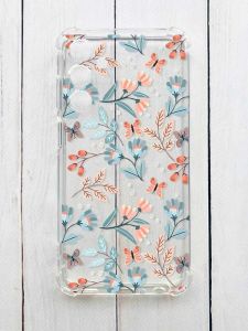 Чохол з потовщеними кутами на Samsung Galaxy A14 5G :: Квітковий фон (принт 370)