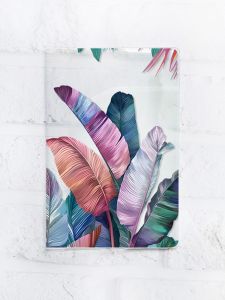 Обкладинка на паспорт книжечку :: Тропіки (принт 372)