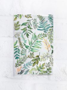 Обкладинка на паспорт книжечку :: Рослинний фон (принт 377)